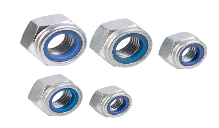 Hexagon Fiberli Nut DIN985