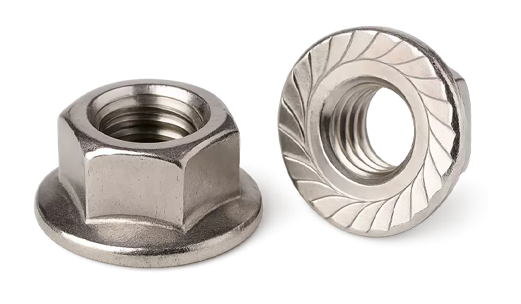 Hexagon Flange Nut DIN6923